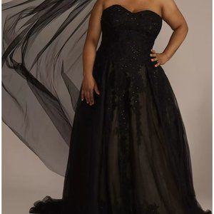 Wedding Dress and Veil